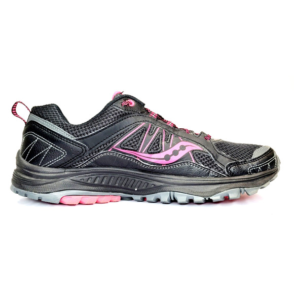 Saucony Excursion TR9 Women's Size 10 Black Pink Trail Running Shoes S15249-15 - Picture 6 of 9